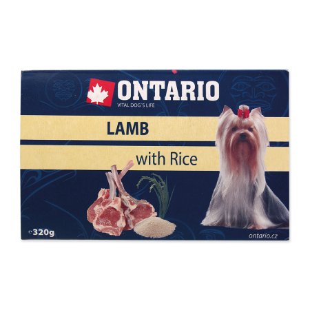 Vanička ONTARIO lamb with rice 320g