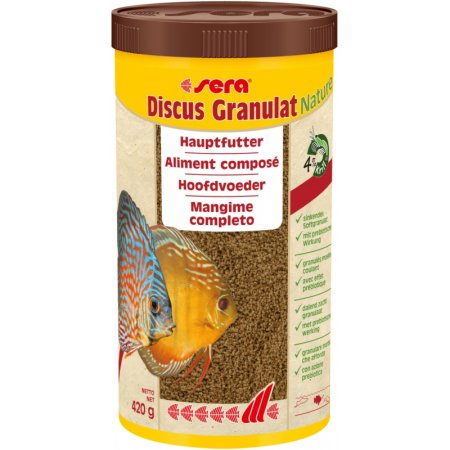 Sera Discus Granulat Nature 1000 ml / 420 g (EXPIRACE 03/2024)