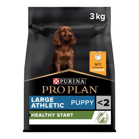 Pro Plan Large Puppy Athletic Optistart kuře 3 kg (EXPIRACE 03/2024)