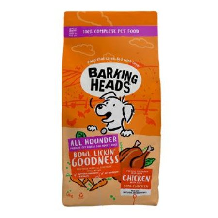 BARKING HEADS All Hounder Bowl Lickin Good Chick 12kg