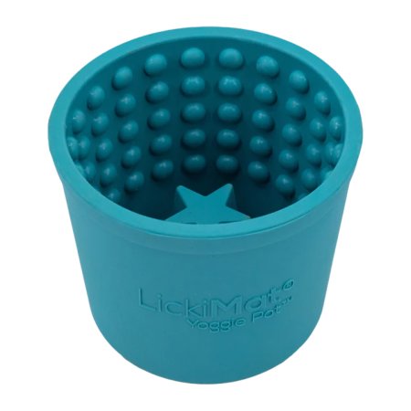 LickiMat Yoggie Pot lízací kelímek modrý