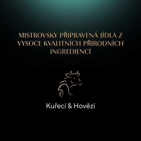 Sheba kapsička s kuřecím a hovězím ve šťávě 85 g