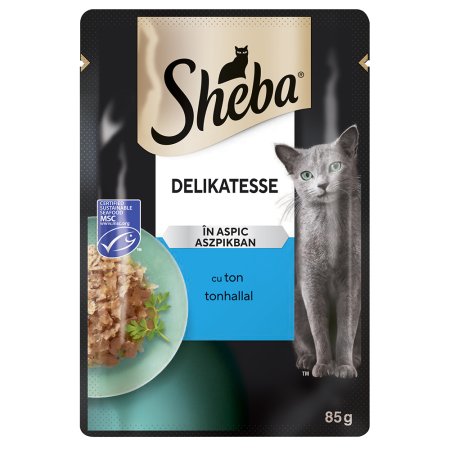 Sheba kapsička s tuňákem v želé 85 g