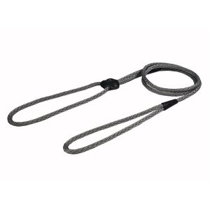 PROFIZOO Vodítko předváděcí lano (6 mm x 100 cm) šedá