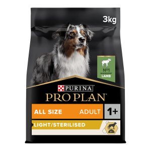 Pro Plan All Size Adult Light Sterilised jehněčí 3 kg