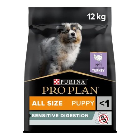 Pro Plan All sizes Puppy Sensitive Digestion Grain Free krůta 12 kg