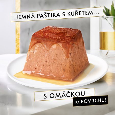 Gourmet Revelations jemná paštika s kuřetem a omáčkou 2 x 57 g