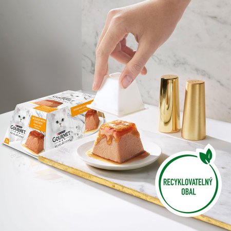 Gourmet Revelations jemná paštika s lososem a omáčkou 2 x 57 g