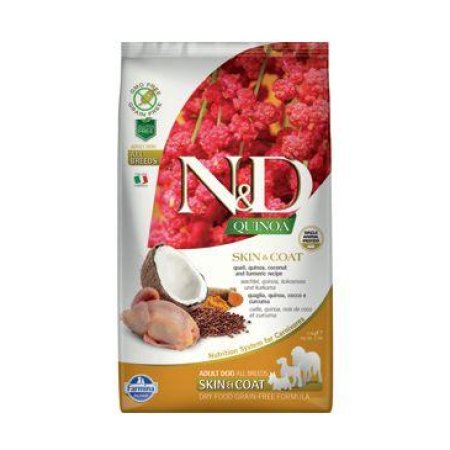 N&D Quinoa DOG Skin&Coat Quail & Coconut 2,5kg