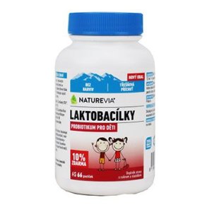 NATUREVIA Laktobacílky pro děti Třešeň 66tbl