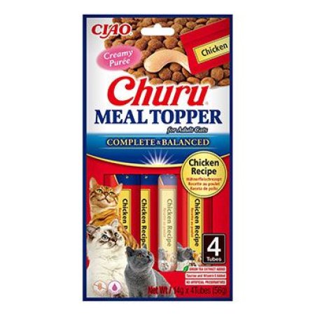 Churu Cat Meal Topper Chicken Recipe 4x14g