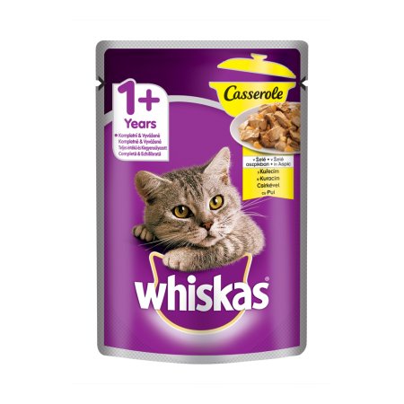 WHISKAS kapsička Casserole s kuřecím v želé 85 g