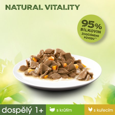 PERFECT FIT kapsičky Vitality rybí kuřecí a krůtí 6 x 50 g