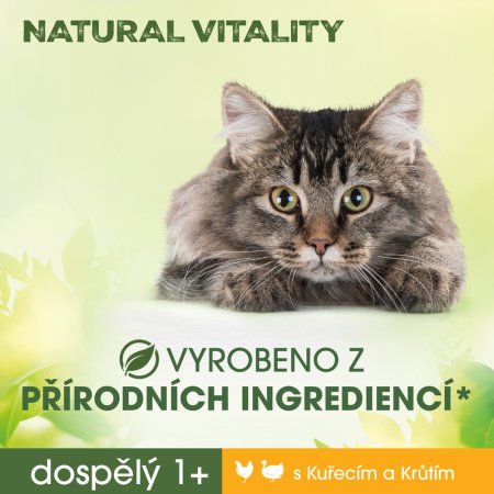 PERFECT FIT granule pro kočky Vital & Nature Adult kuřecí a krůtí 650 g