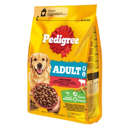 Pedigree granule Adult s hovězím a zeleninou 3 kg