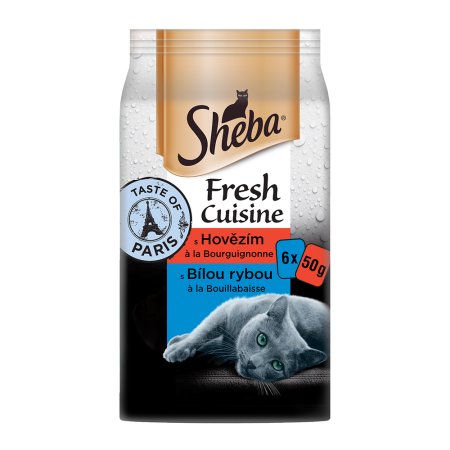 Sheba kapsička Fresh Cuisine - Taste of Paris 6 x50 g