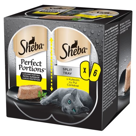 Sheba Perfect Portions s kuřecím 6 x 37,5 g