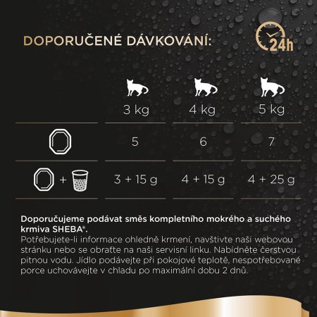 Sheba Perfect Portions s lososem 6 x 37,5 g