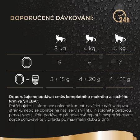 Sheba Perfect Portions s tuňákem 6 x 37,5 g