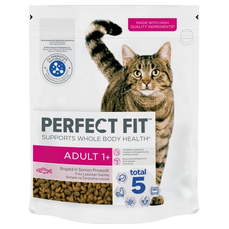 PERFECT FIT granule pro kočky Adult s lososem 750 g