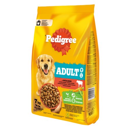Pedigree granule M/L Adult hovězí se zeleninou 7 kg