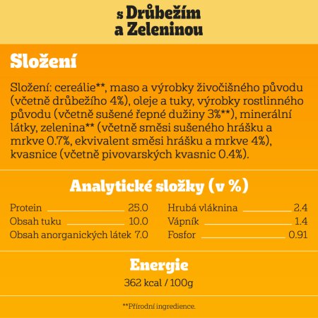 Pedigree granule Mini Junior drůbeží se zeleninou 500 g