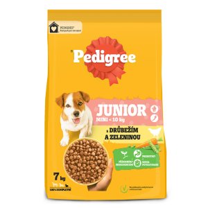 Pedigree granule Mini Junior drůbeží se zeleninou 7 kg