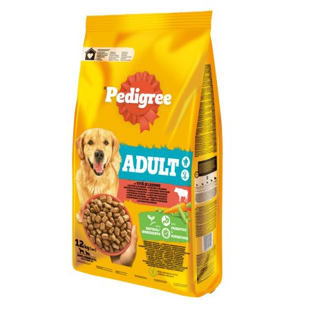 Pedigree granule M/L Adult hovězí se zeleninou 12 kg
