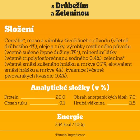 Pedigree granule Mini Adult drůbeží se zeleninou 500 g