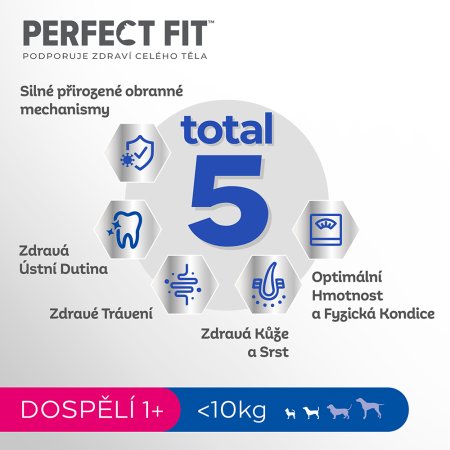 PERFECT FIT pro psy Adult kuřecí XS/S 825 g