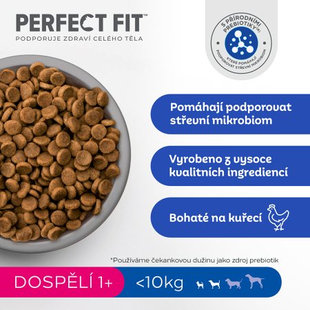 PERFECT FIT pro psy Adult kuřecí XS/S 825 g