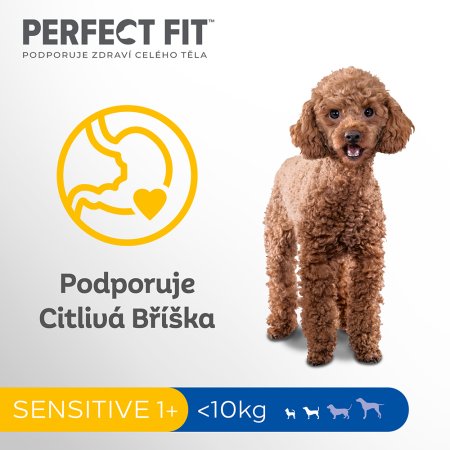 PERFECT FIT pro psy Adult Sensitive krůtí XS/S 1,4 kg
