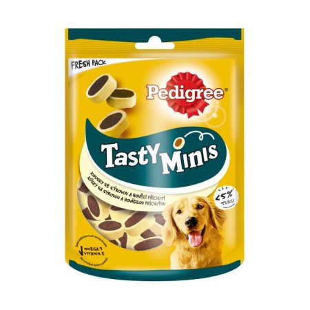 Pedigree pochoutka Tasty Minis sýrové kousky 140 g