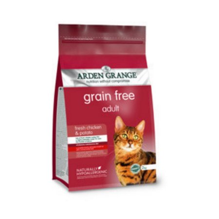 Arden Grange Adult Cat with fresh Chicken & Potato grain free 2 kg (EXPIRACE 04/2024)