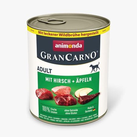 GRANCARNO Adult - s jelením masem a jablky 800 g