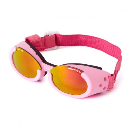 Doggles ILS - Sluneční a ochranné brýle pro psy Pink Mirror S