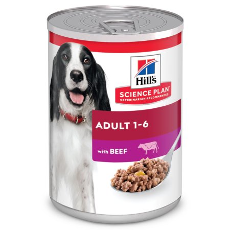 Hill’s Science Plan Canine Adult Beef Can 370 g (EXPIRACE 04/2024)