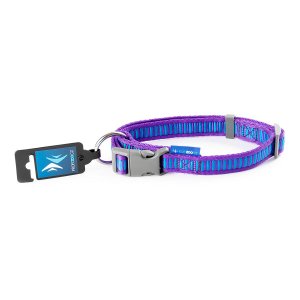 PROFIZOO Obojek popruh ŽEBŘÍK (25mm x 40-66cm) fialová