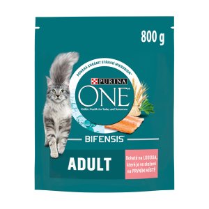 Purina One Bifensis Adult s lososem a celozrnnými obilovinami 800 g