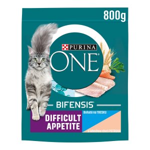 Purina One Bifensis Difficult Appetite s treskou a pstruhem 800 g