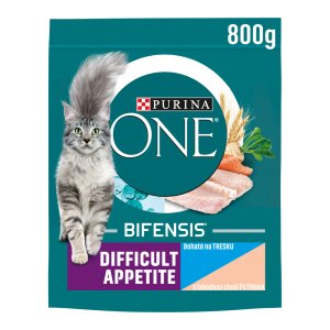 Purina One Bifensis Difficult Appetite s treskou a pstruhem 800 g