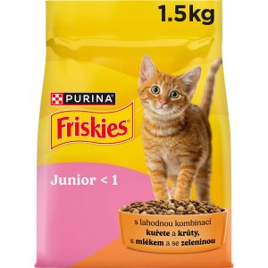 Friskies Junior kuře se zeleninou a mlékem 1,5 kg