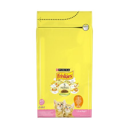 Friskies Junior kuře se zeleninou a mlékem 1,5 kg