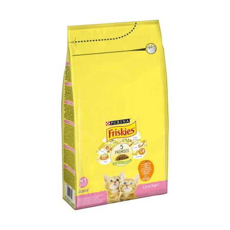 Friskies Junior kuře se zeleninou a mlékem 1,5 kg