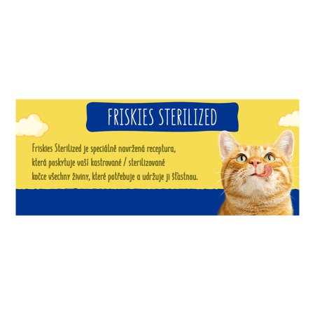 Friskies Sterile Cats losos se zeleninou 1,5 kg
