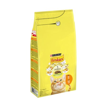 Friskies s kuřetem a přidanou zeleninou 1,7 kg