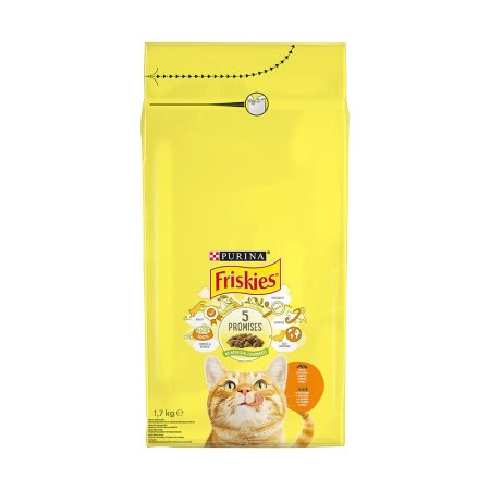 Friskies s kuřetem a přidanou zeleninou 1,7 kg