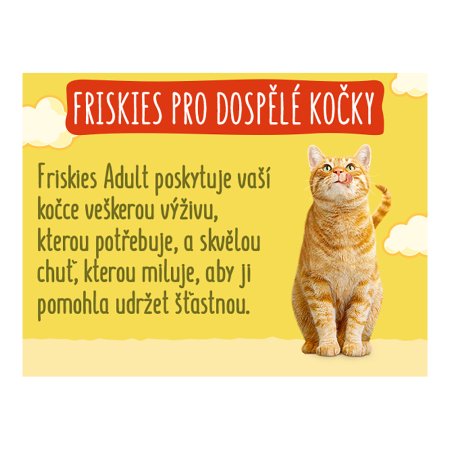 Friskies s hovězím, kuřetem a přidanou zeleninou 1,7 kg