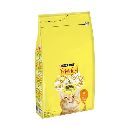 Friskies s kuřetem a přidanou zeleninou 4 kg