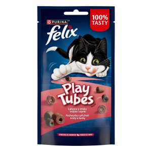 Felix Play Tubes s příchutí krůty a šunky 50 g 